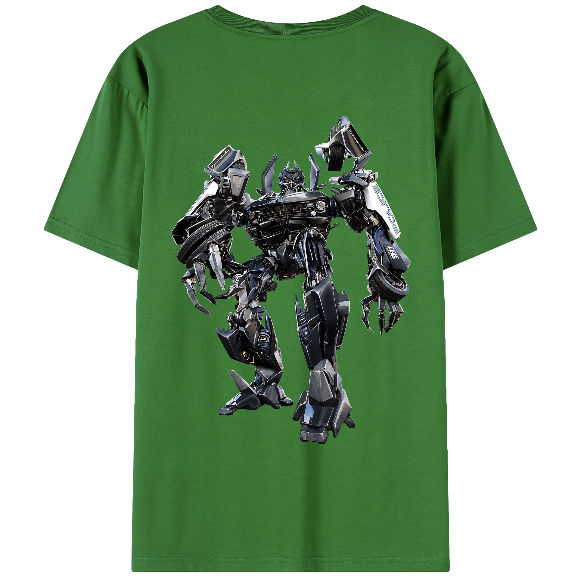 （画像用） Transformers トランスフォーマー レディース半袖Tシャツ(バックプリント)